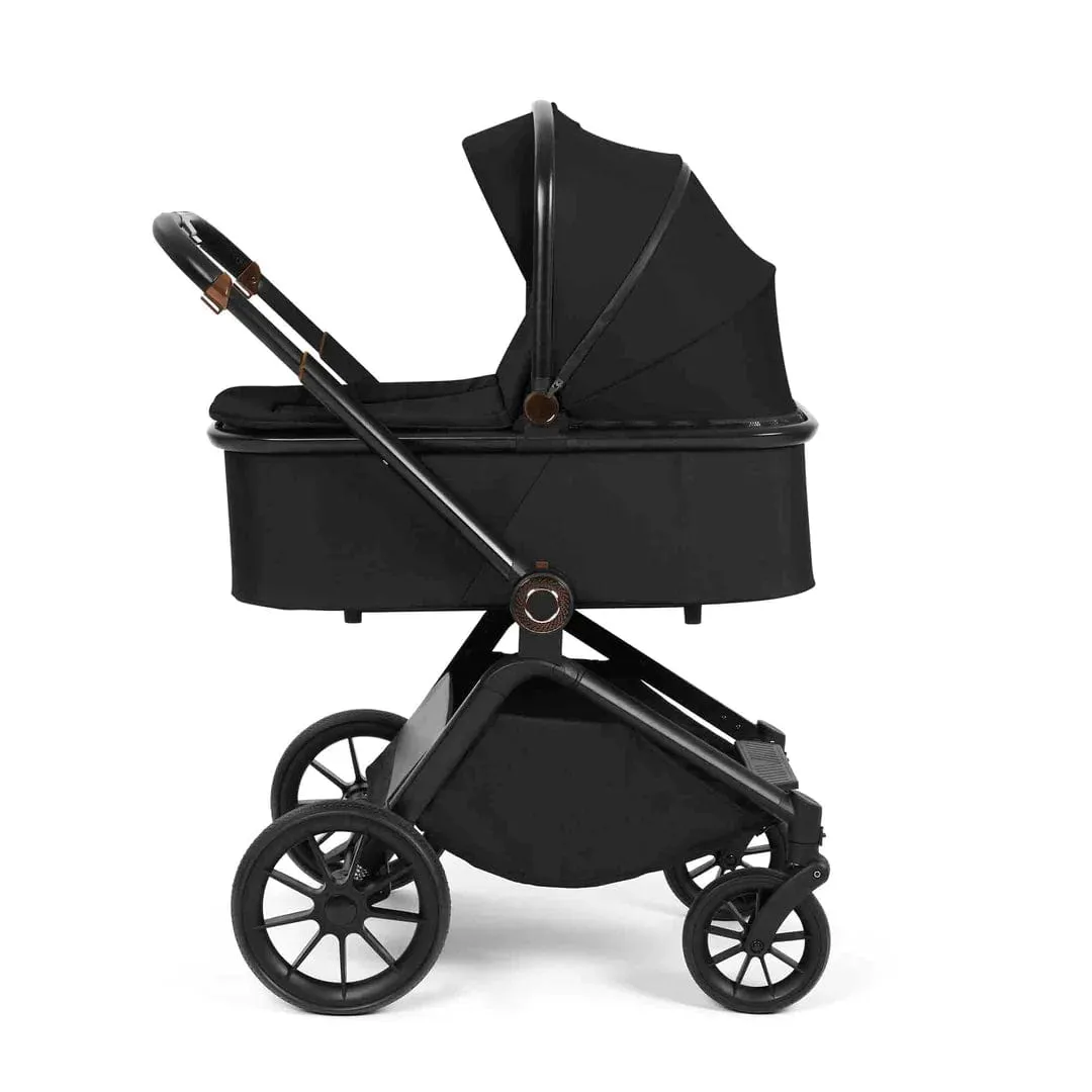 Ickle Bubba Altima All-in-One (Stratus) i-Size Travel System with Isofix Base - Black