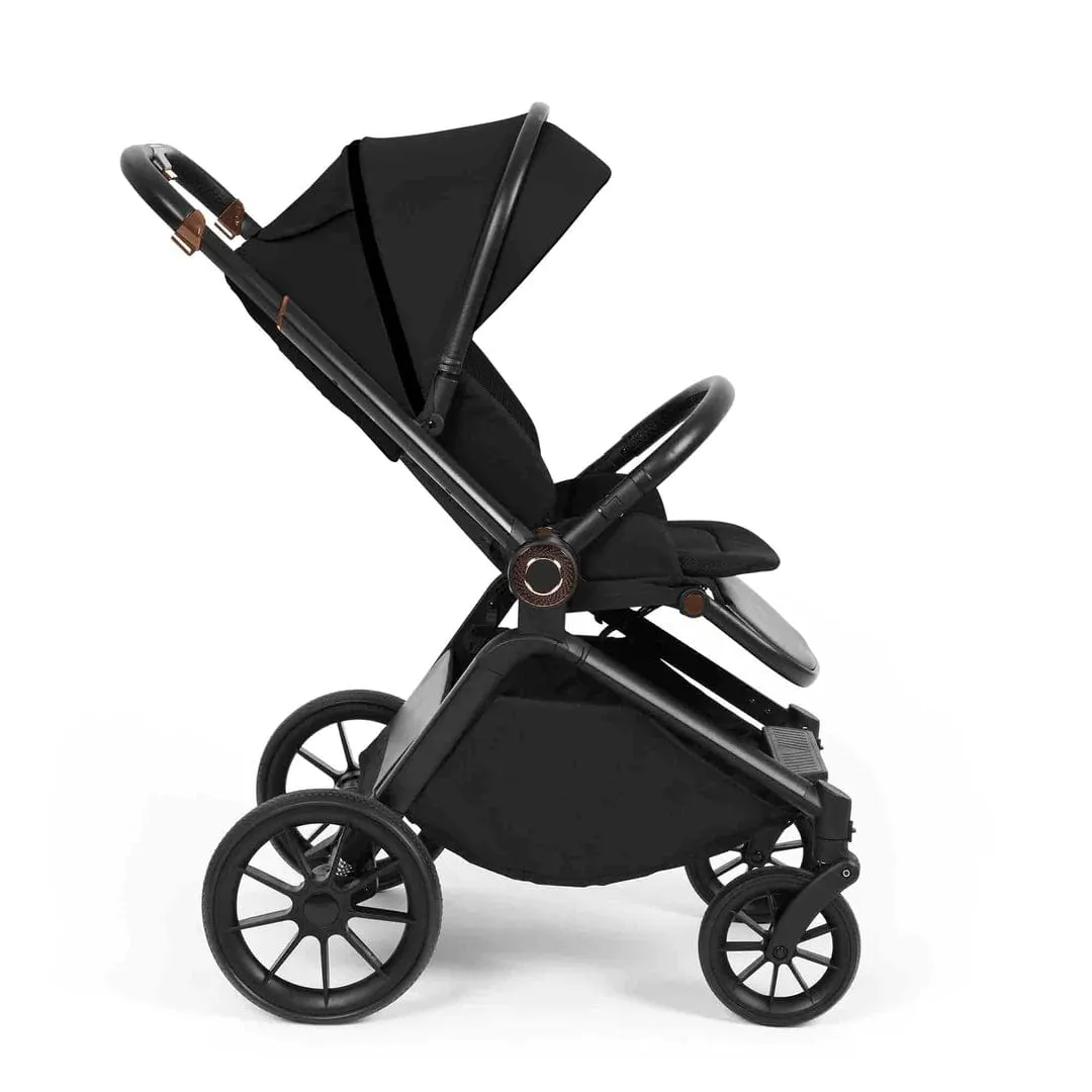 Ickle Bubba Altima All-in-One (Stratus) i-Size Travel System with Isofix Base - Black