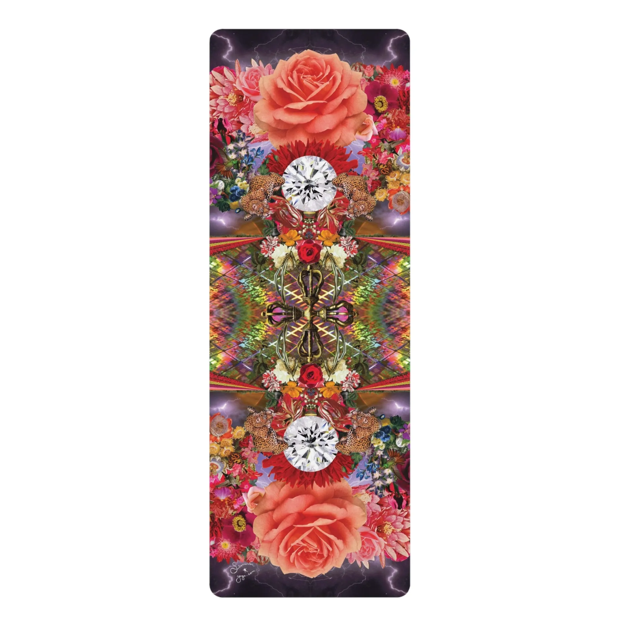 INDESTRUCTIBLE SPIRIT // Vajra Rose Yoga Mat