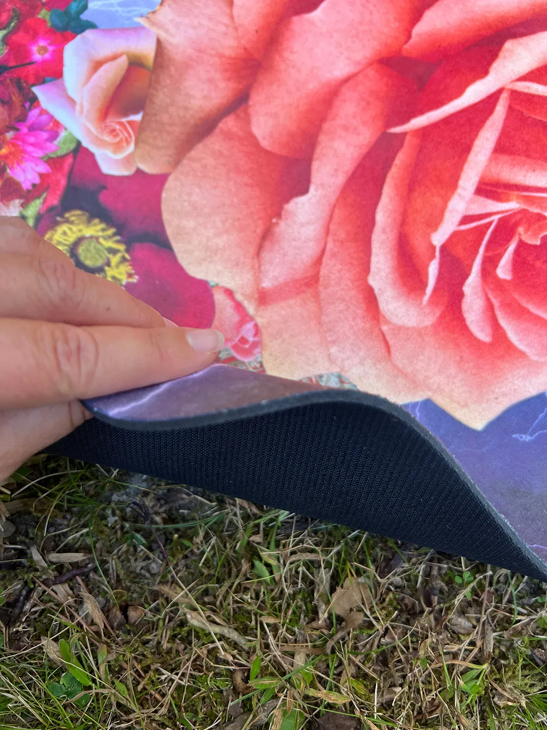 INDESTRUCTIBLE SPIRIT // Vajra Rose Yoga Mat