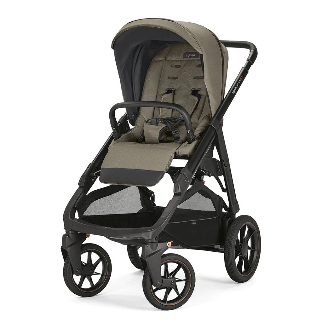INGLESINA Aptica XT 5 Piece Travel Systems with Car Seat and 360 Rotating Isofix Base - Tuareg Beige