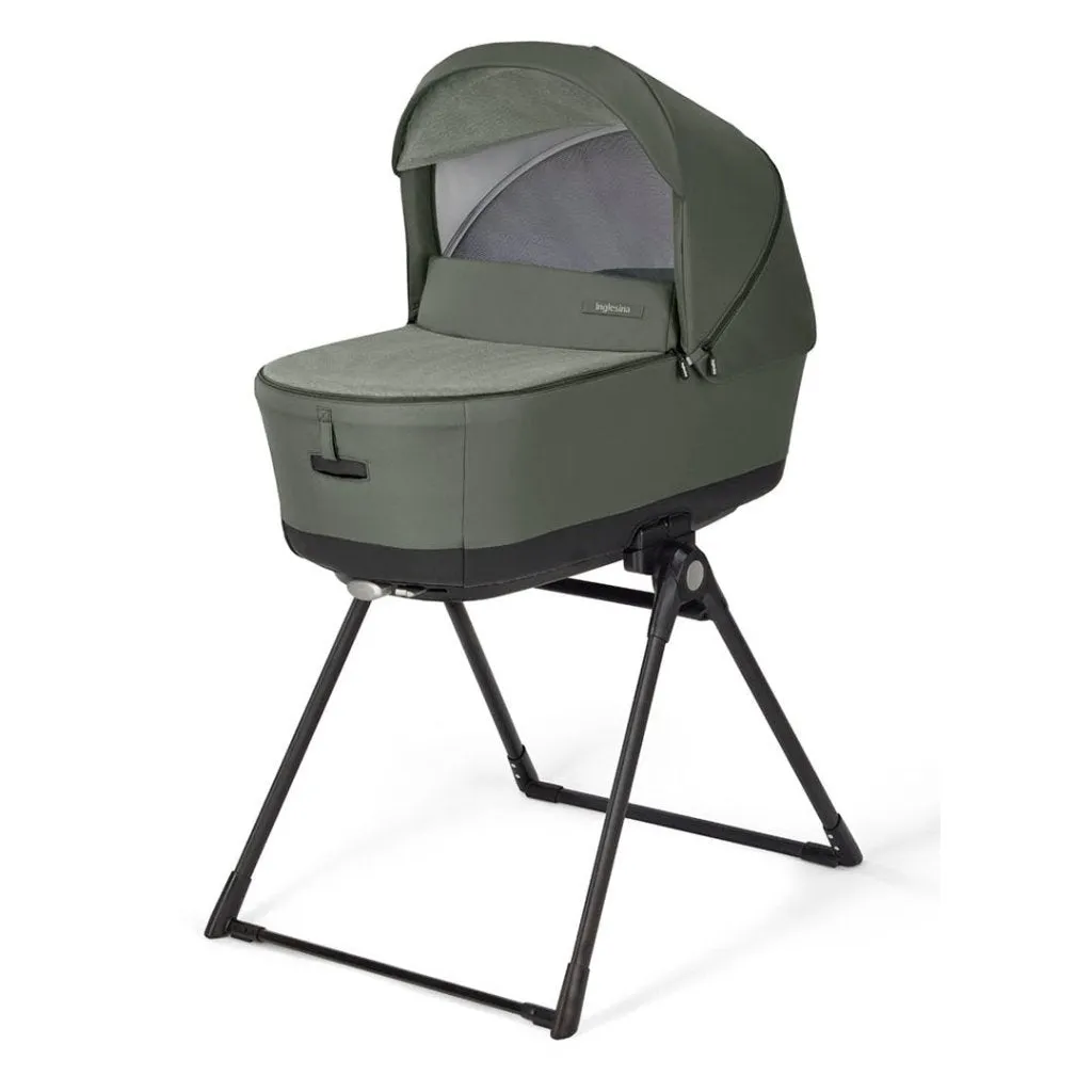 INGLESINA Electa 5 Piece Travel Systems With 360 Rotating Isofix Base - Tribeca Green