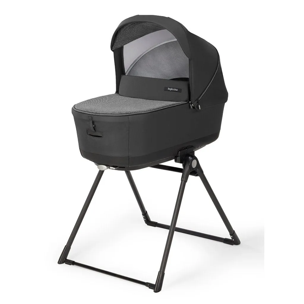 INGLESINA Electa 5 Piece Travel Systems With 360 Rotating Isofix Base  - Upper Black