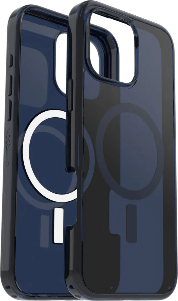iPhone 16 Pro Max Otterbox Symmetry Clear w/ MagSafe Series Case - Blue - Blue Bear