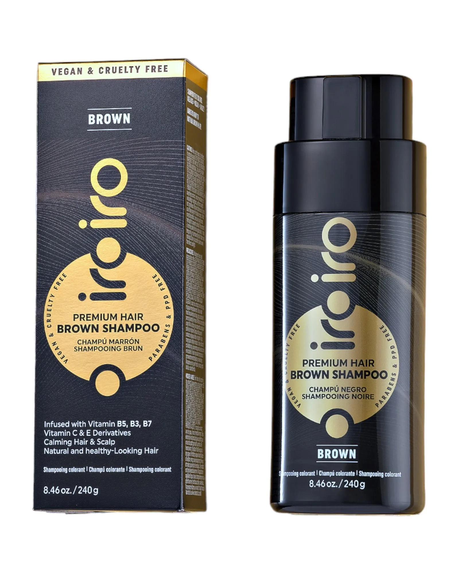 Iroiro Premium Hair Brown Shampoo