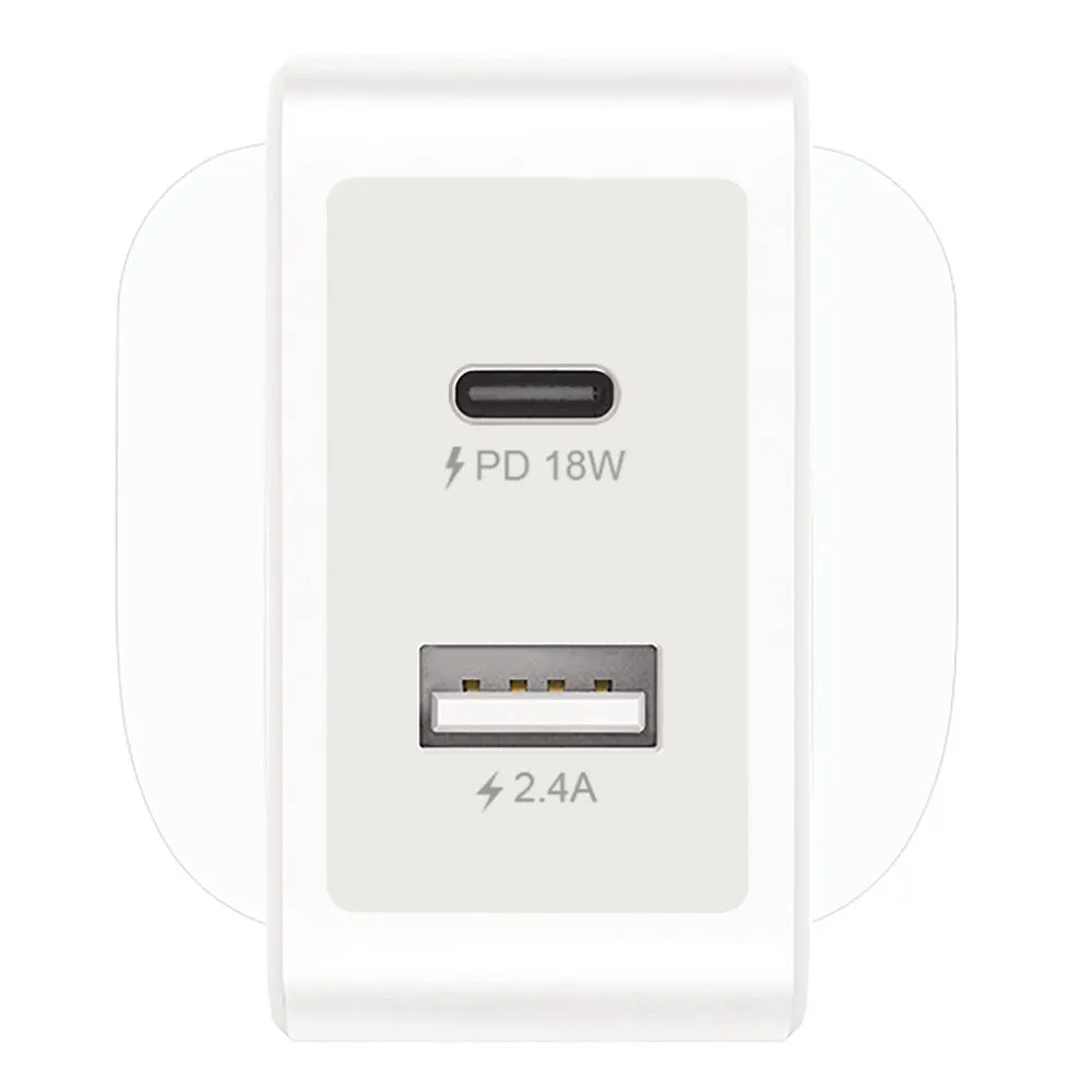 J5Create 30W 2-Port PD USB-C Mobile Charger Power Delivery & Quick Charge
