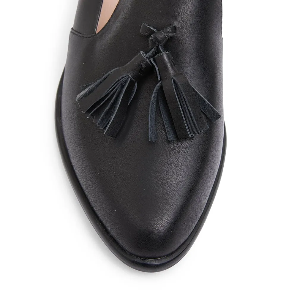 Jacob Loafer in Black Leather