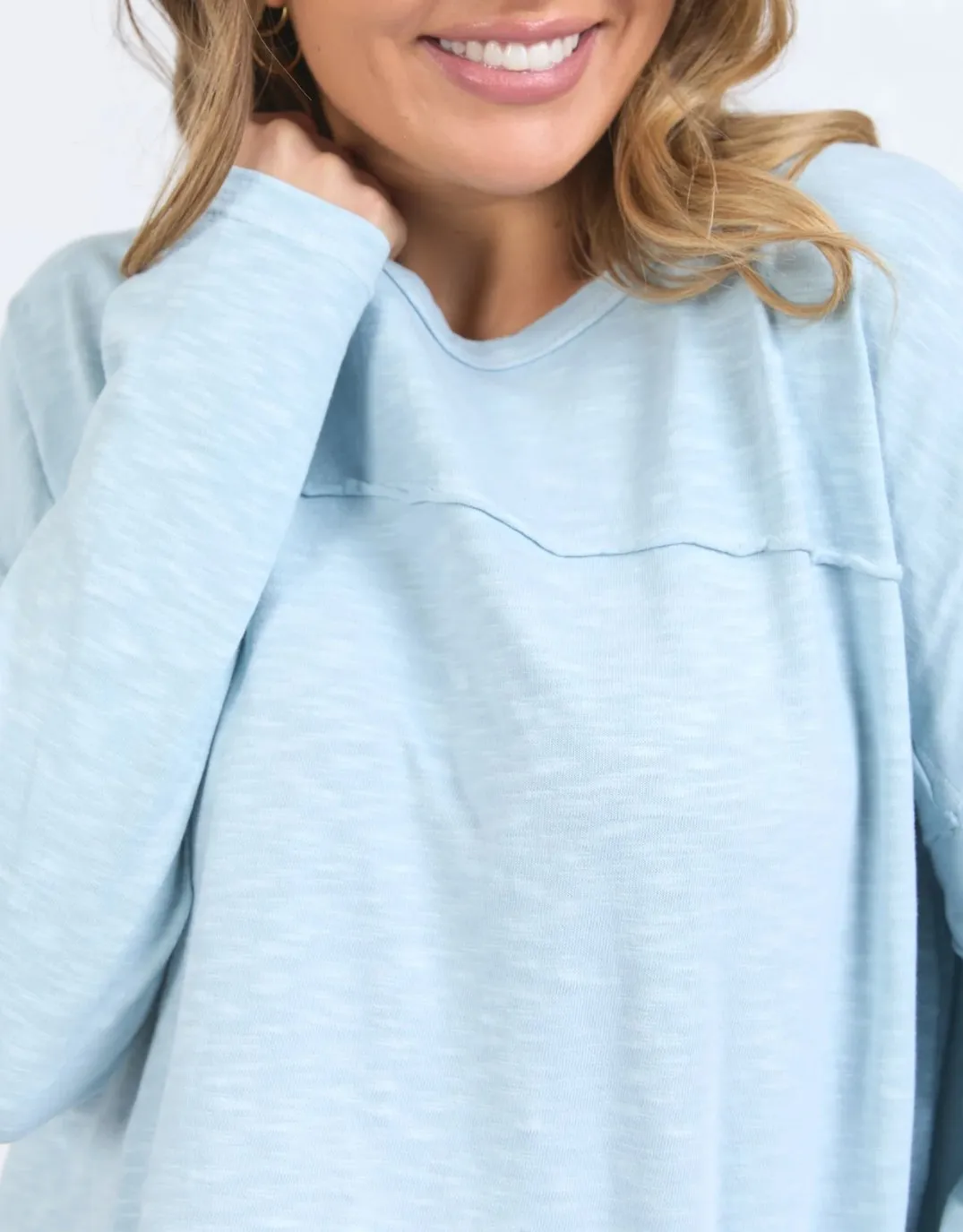 Jayne Throw On Top - Celestial Blue