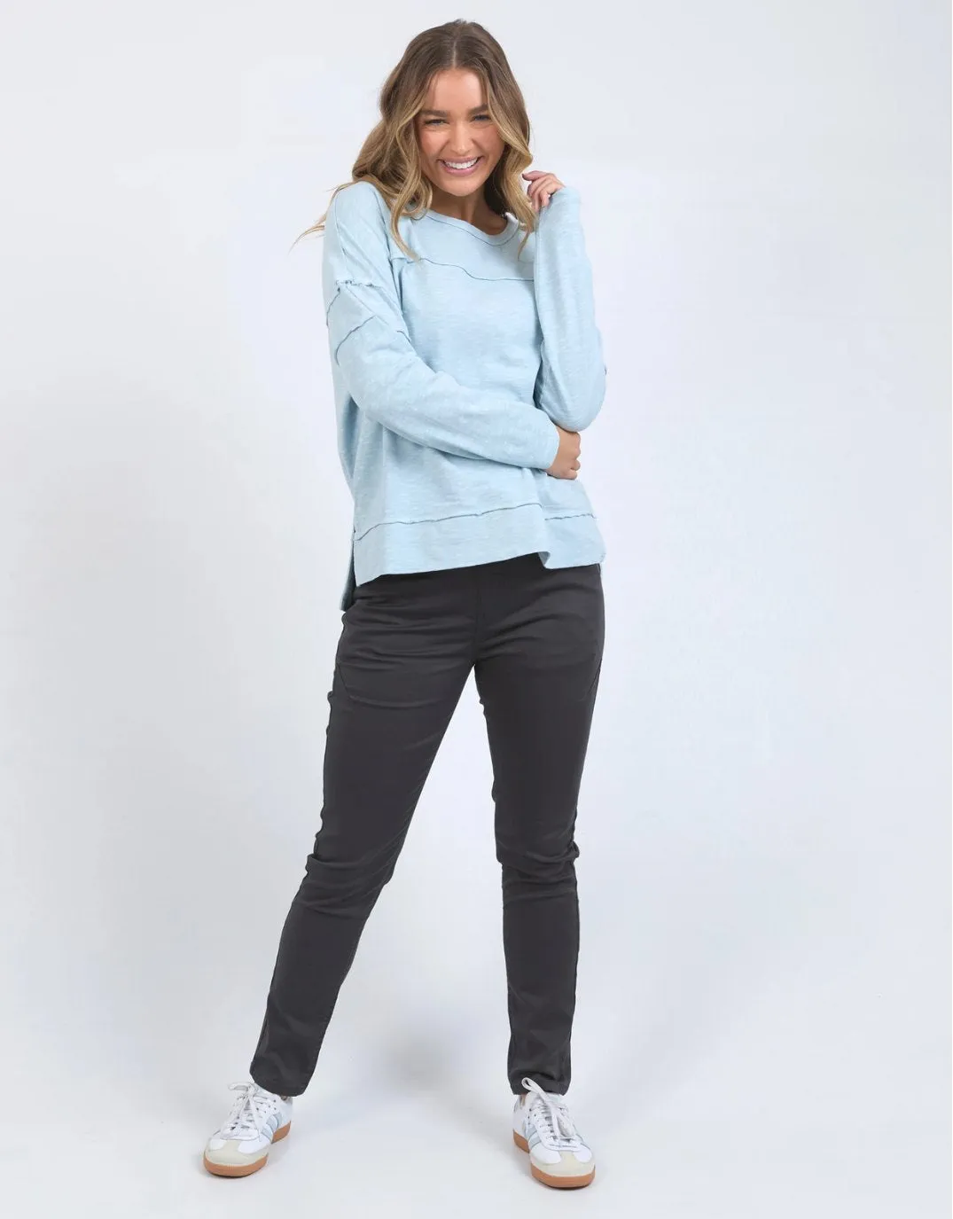 Jayne Throw On Top - Celestial Blue