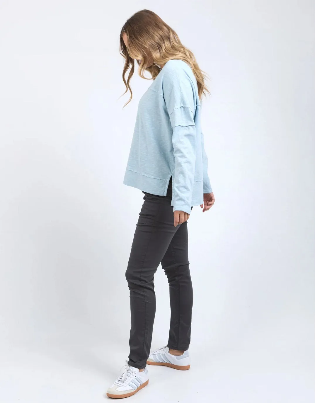 Jayne Throw On Top - Celestial Blue