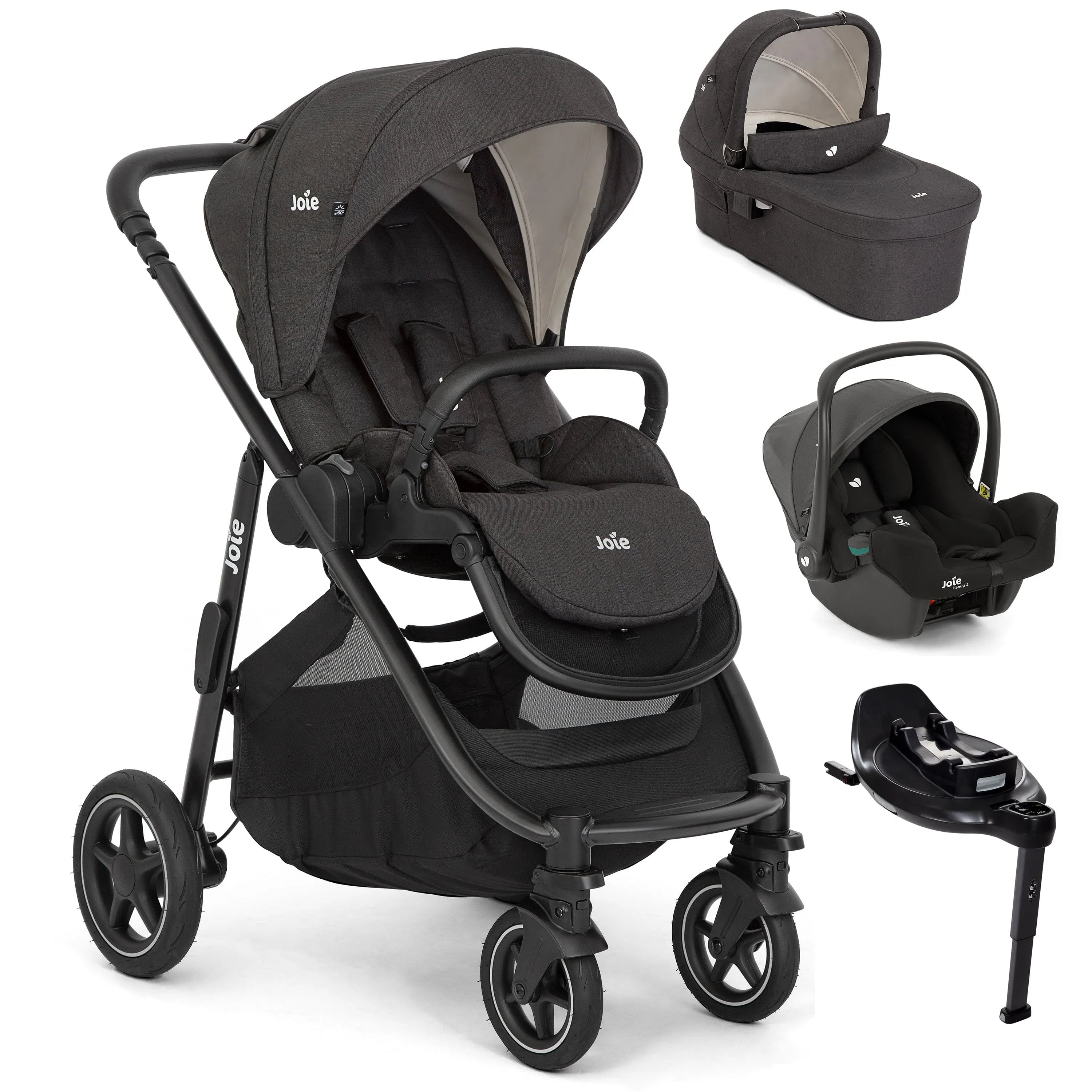 Joie Versatrax On The Go Encore Bundle - Shale