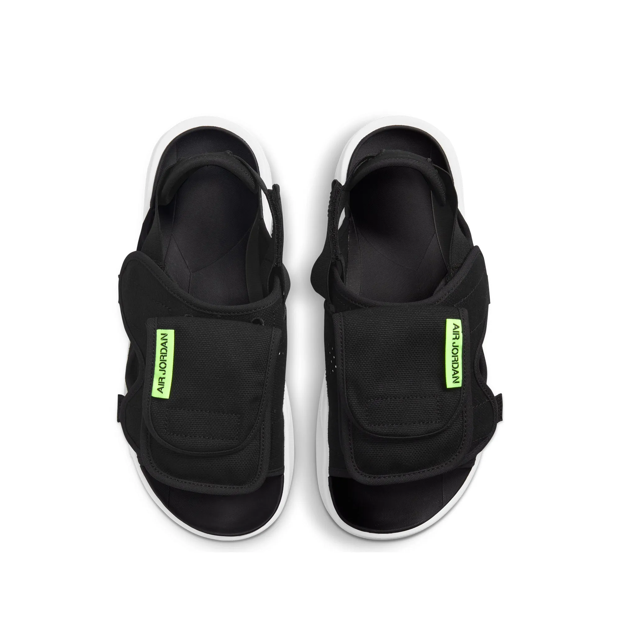 Jordan Mens LS Slides 'Black/White'