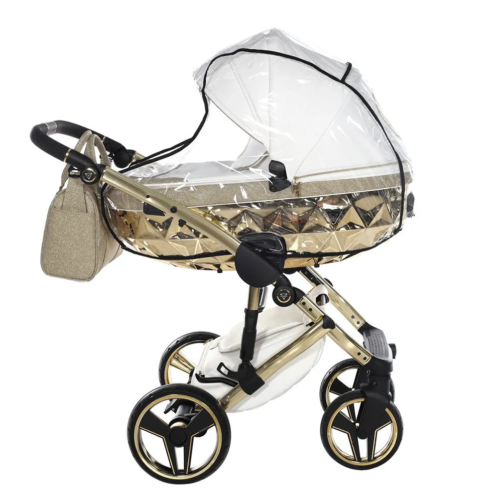 Junama Handcraft Glitter Gold Pram