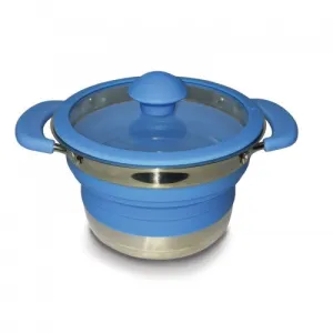 Kampa - Foldable Sauce Pan 1 Litre Blue