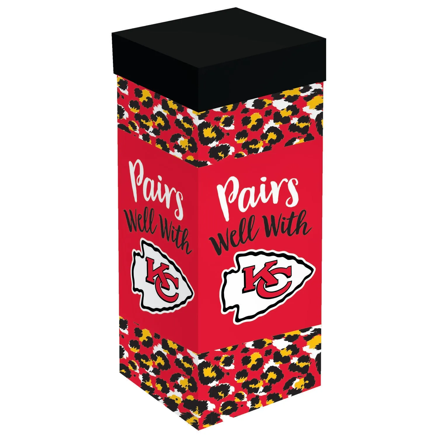 Kansas City Chiefs, 17oz Boxed Stemware,3cwg3815