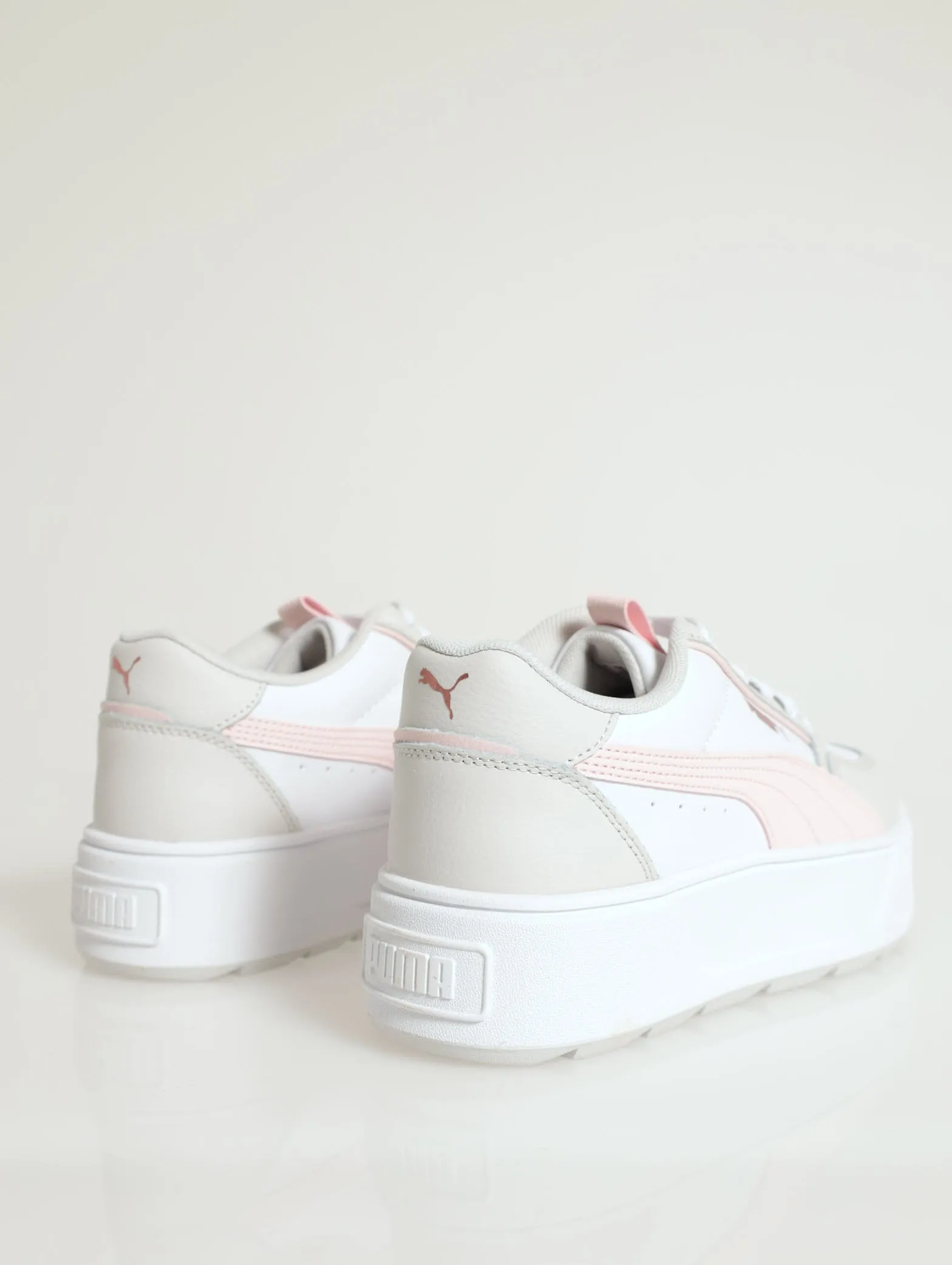 Karmen Rebelle Platform Sneaker - White/Pink