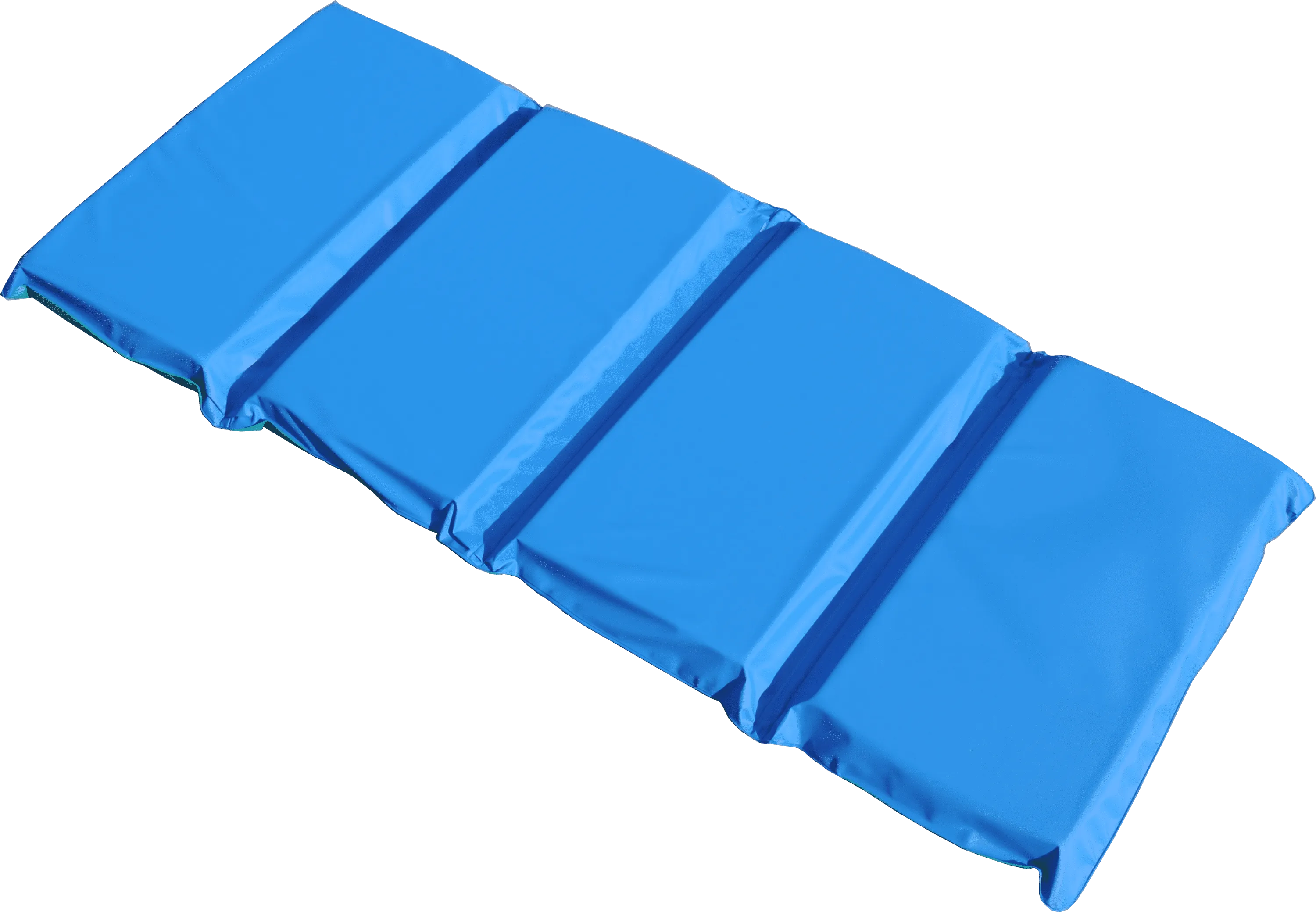 KinderMat 2-inch Thick Nap Mat | Blue/Teal | School, Daycare, Home & Travel