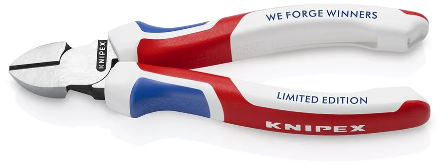 KNIPEX Diagonal Cutters Side Cutting Pliers 160mm We Forge Winners Limited Edition 70 02 160 S7