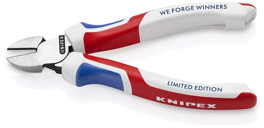 KNIPEX Diagonal Cutters Side Cutting Pliers 160mm We Forge Winners Limited Edition 70 02 160 S7