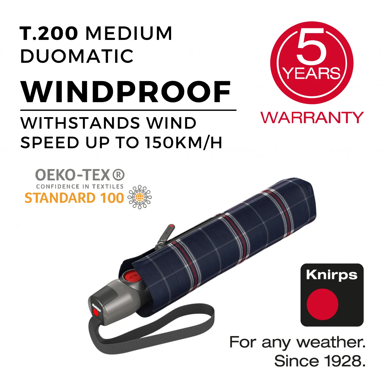 Knirps T.200 Medium Duomatic Umbrella