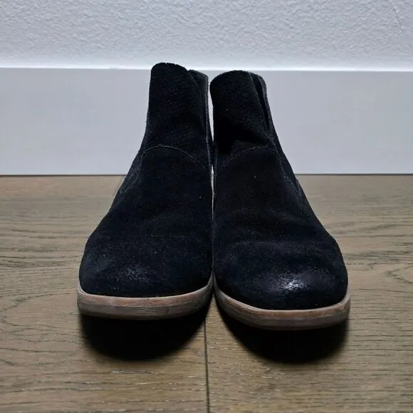 Kork Ease Maldon Suede Curved Bootie in Black