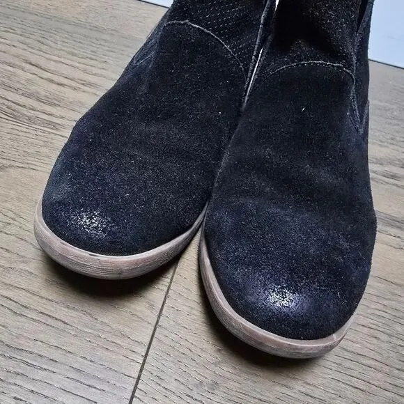 Kork Ease Maldon Suede Curved Bootie in Black
