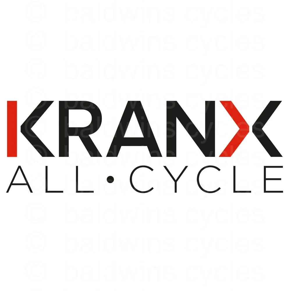 KranX 25.4mm Alloy Trekking Comfort Handlebars in Black. Size: 580mm