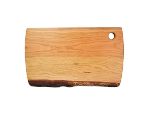 Large Live Edge Cutting Board -- Cherry