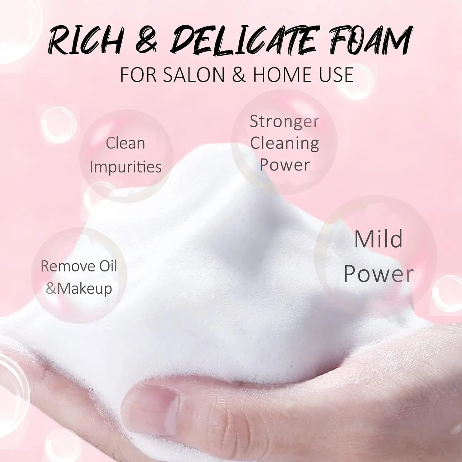 Lash Shampoo for Lash Extensions Lash Cleaning Kit with Lash Fan Dryer, Brush, Wash Bottle, Hair Band, Oil Free Foam Soap Cleaner Lash Bath Kit, Lash Wash Eyelash Extension Cleanser
