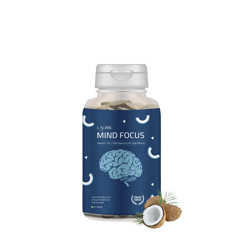 Laurik Focus Tablets, 100% Natural