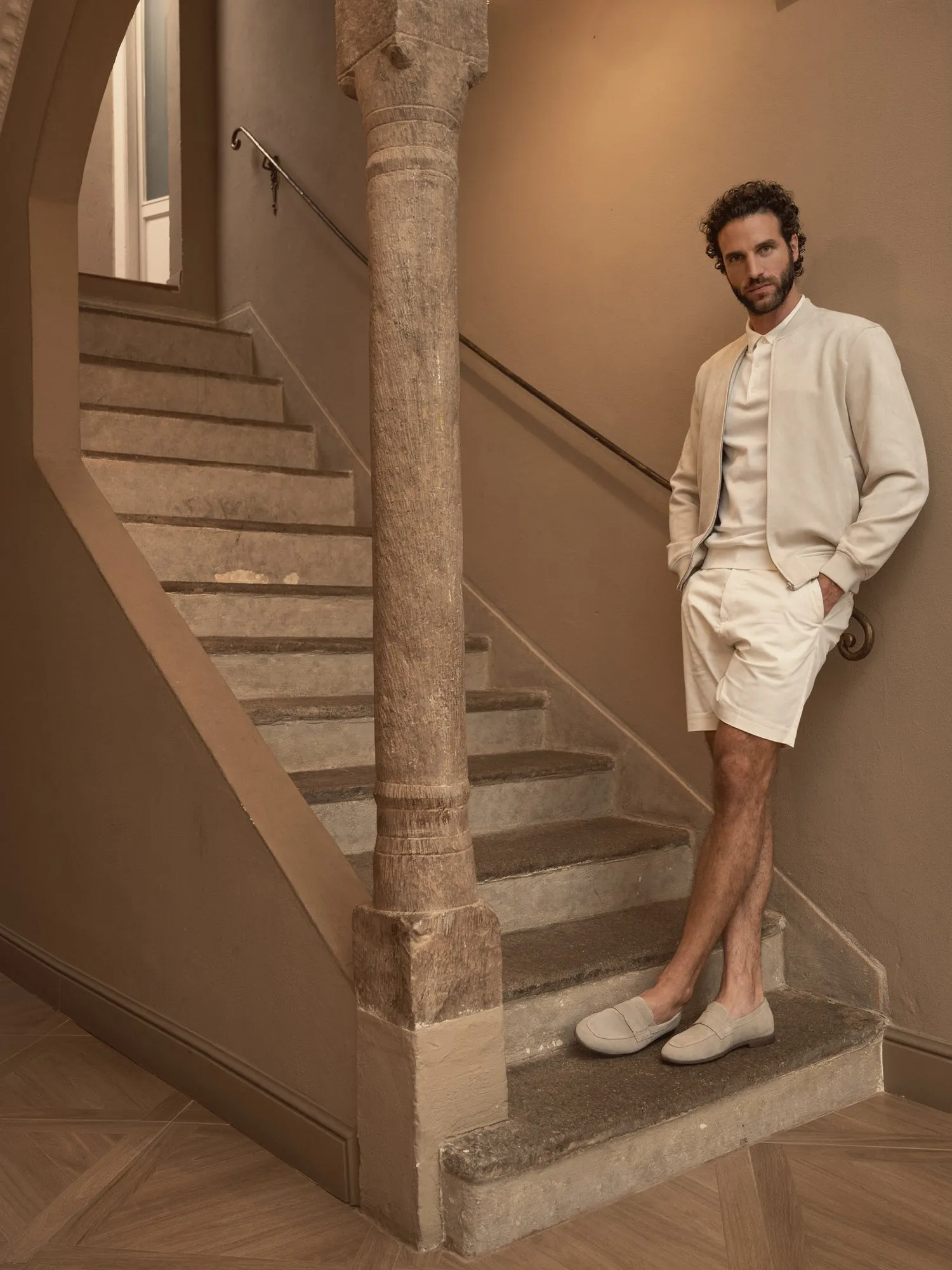 Leder Slip on Sand