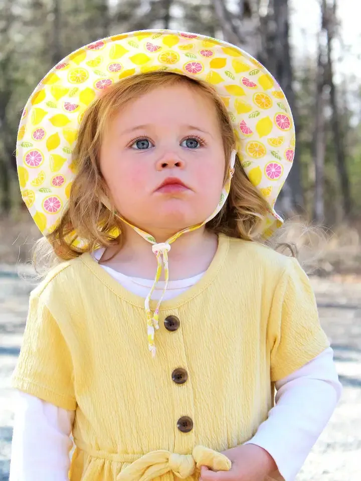 Lemons | Cotton Floppy Sun Hat