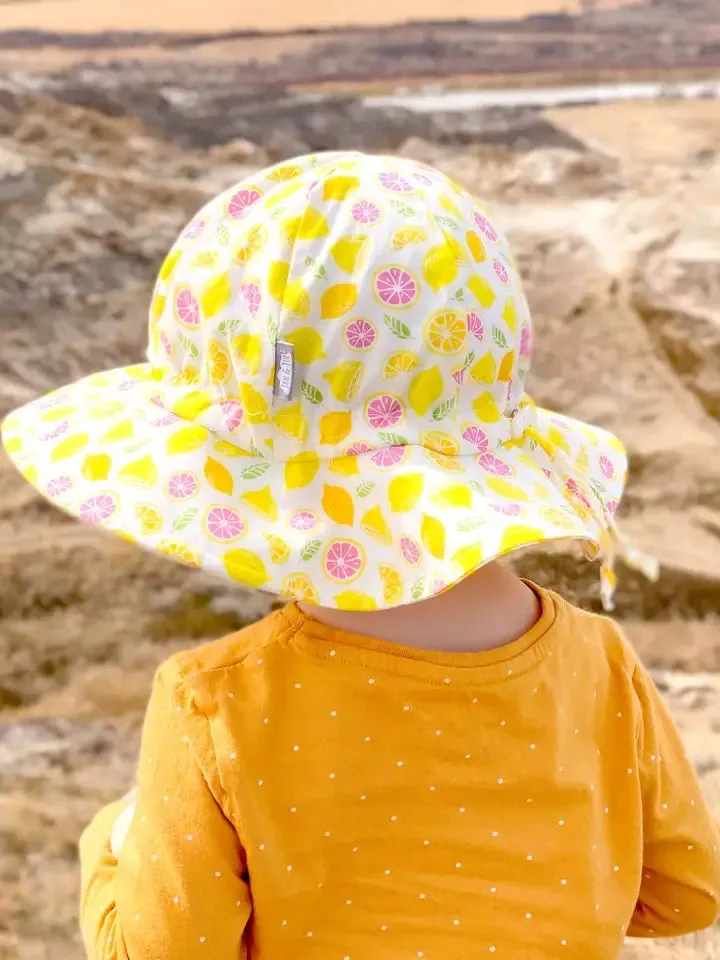 Lemons | Cotton Floppy Sun Hat