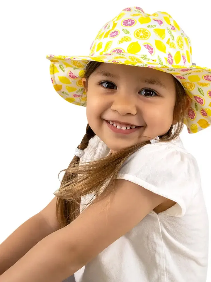 Lemons | Cotton Floppy Sun Hat
