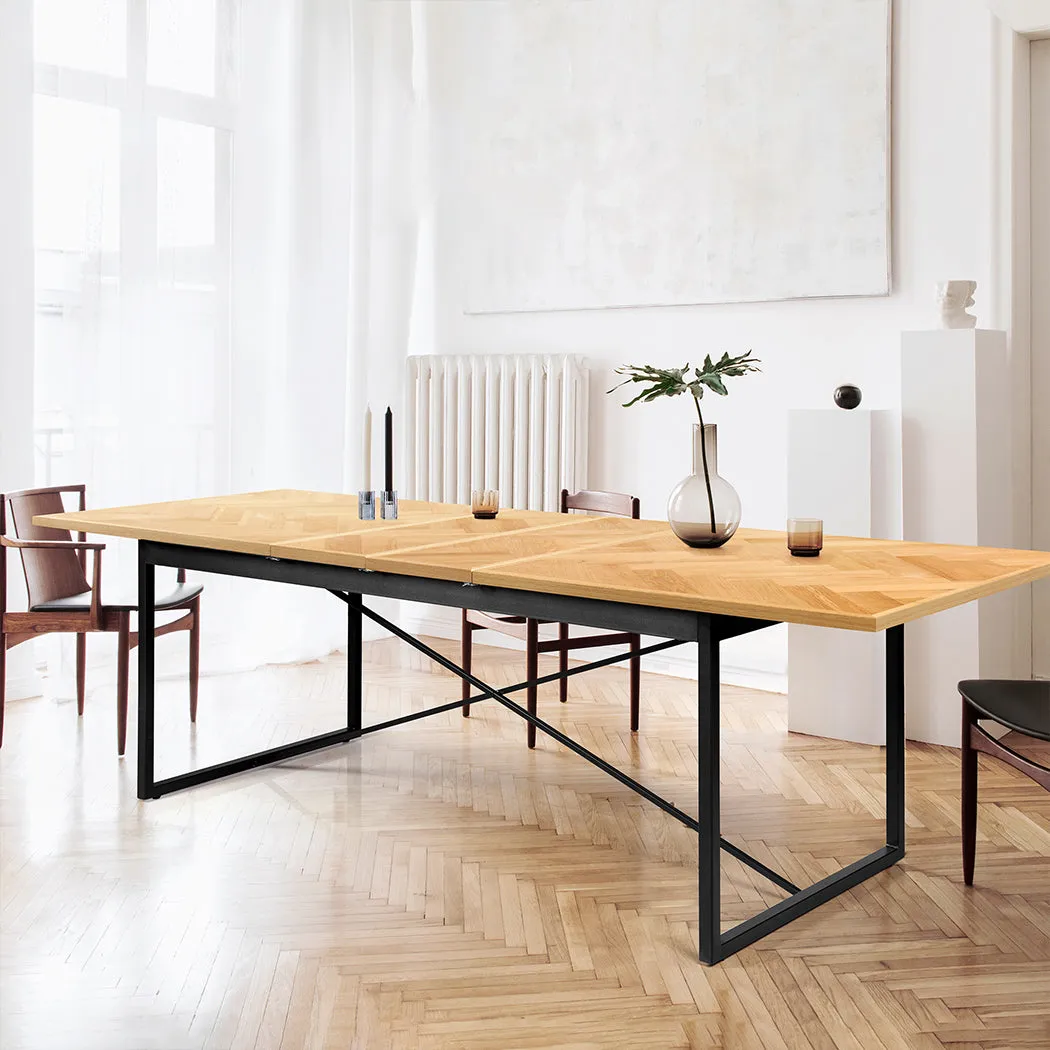 Levede Dining Table Extendable Rectangle Kitchen