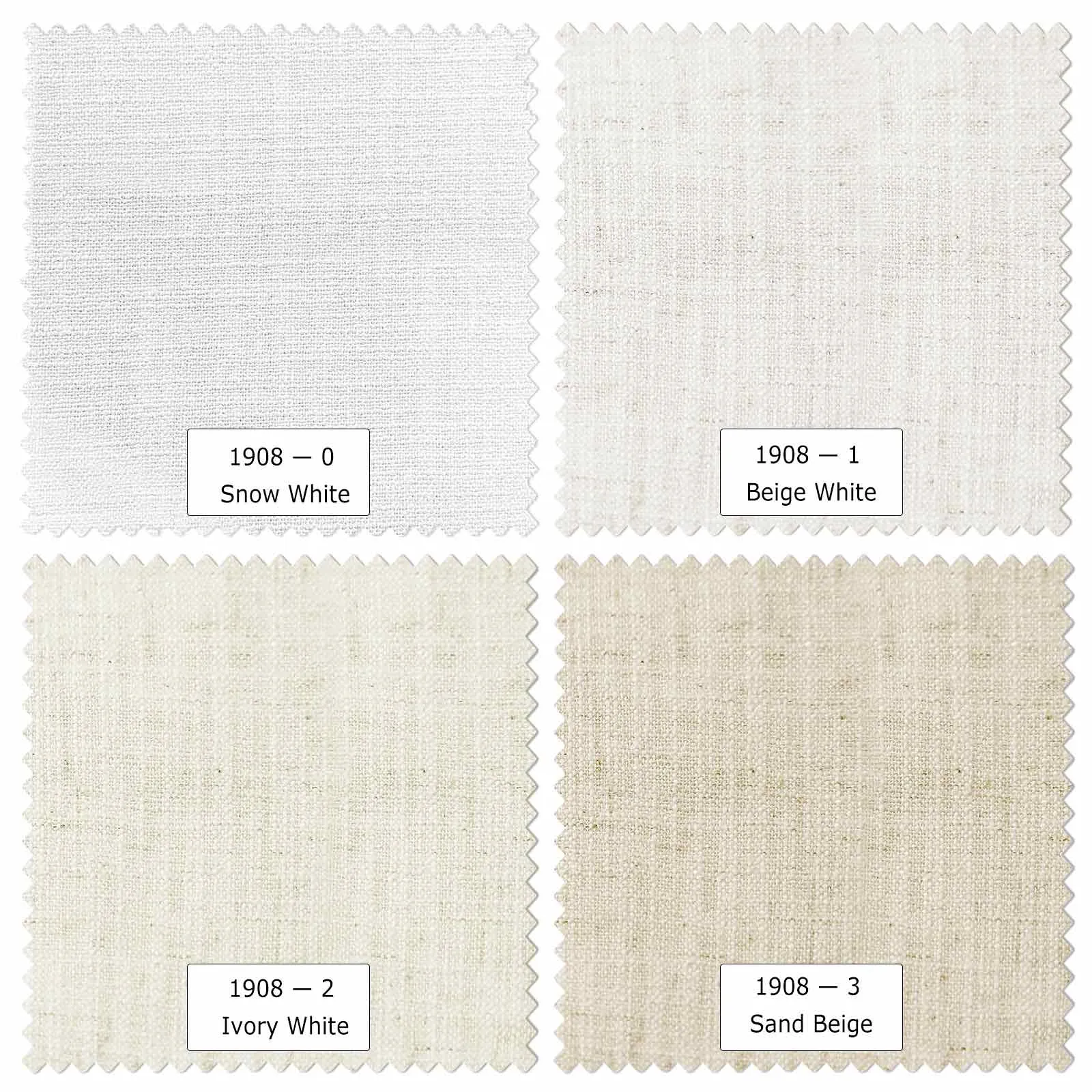Lia Linen Curtains & Drapes Soft Top