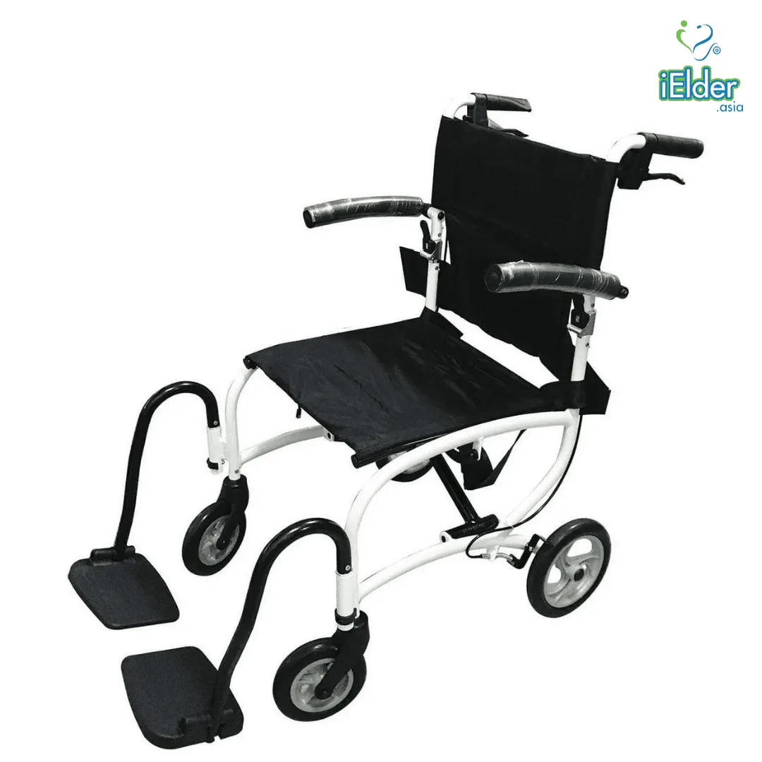 Lightweight Aluminium Transit Wheelchair with Carry Bag | Fair