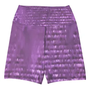 Lilac Yoga Shorts