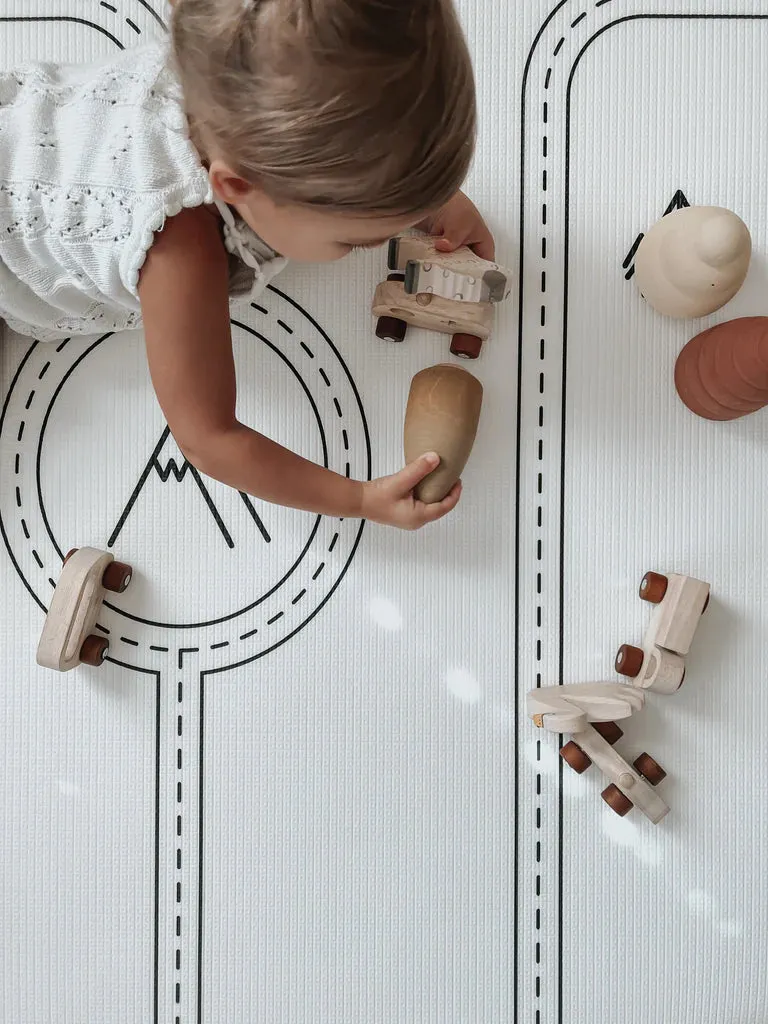 Little Bot Baby Ofie Play Mat - Country Road/Nordic Stripe