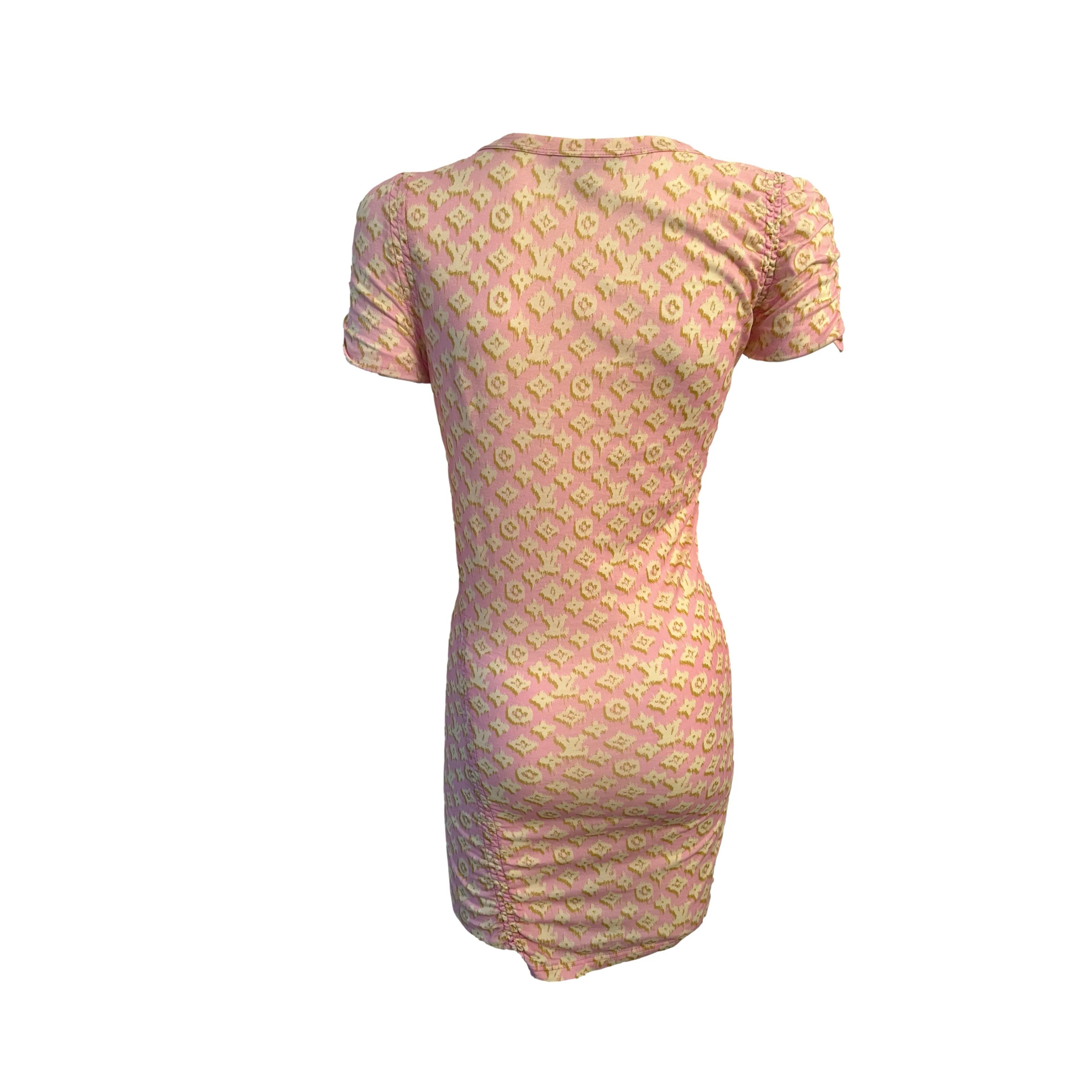 Louis Vuitton Baby Pink Monogram Stretch Dress