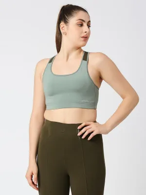 Lovable Olive Padded Non Wired Full Coverage Bra MANTRA XC-EO