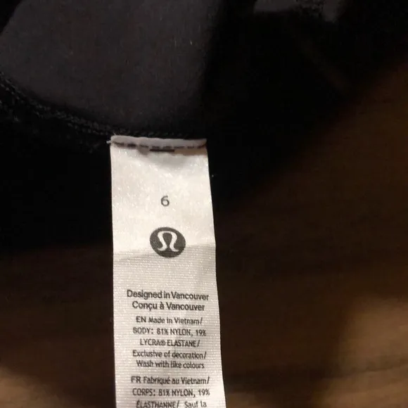 Lululemon Align HR Short 4&quot; Black