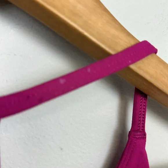 Lululemon Twist Bra Long Line Raspberry Sz 6