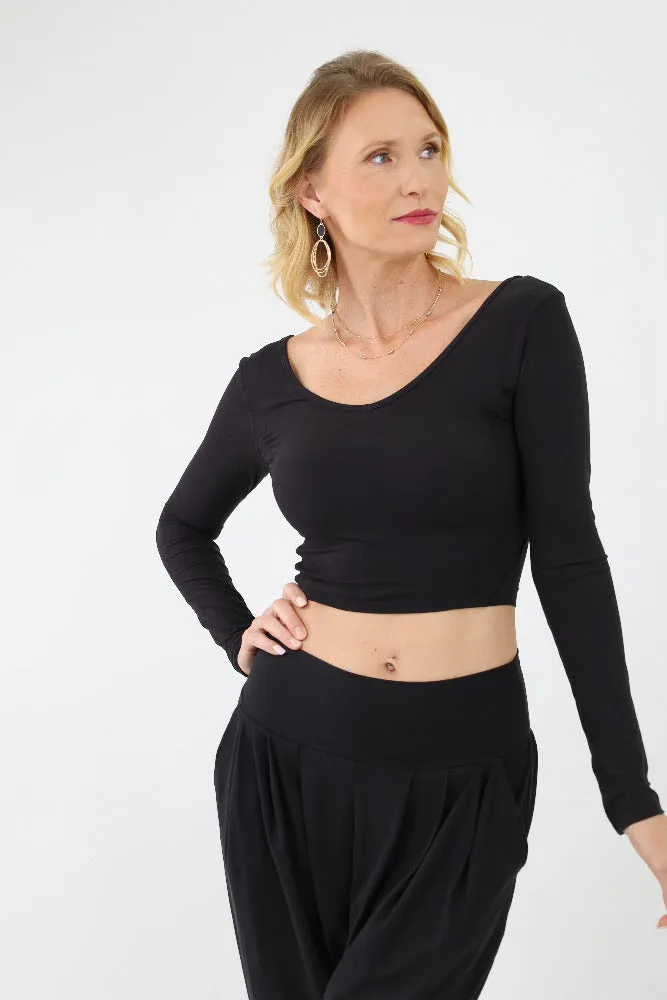 Luxuriously Soft Yoga Top - Gold
