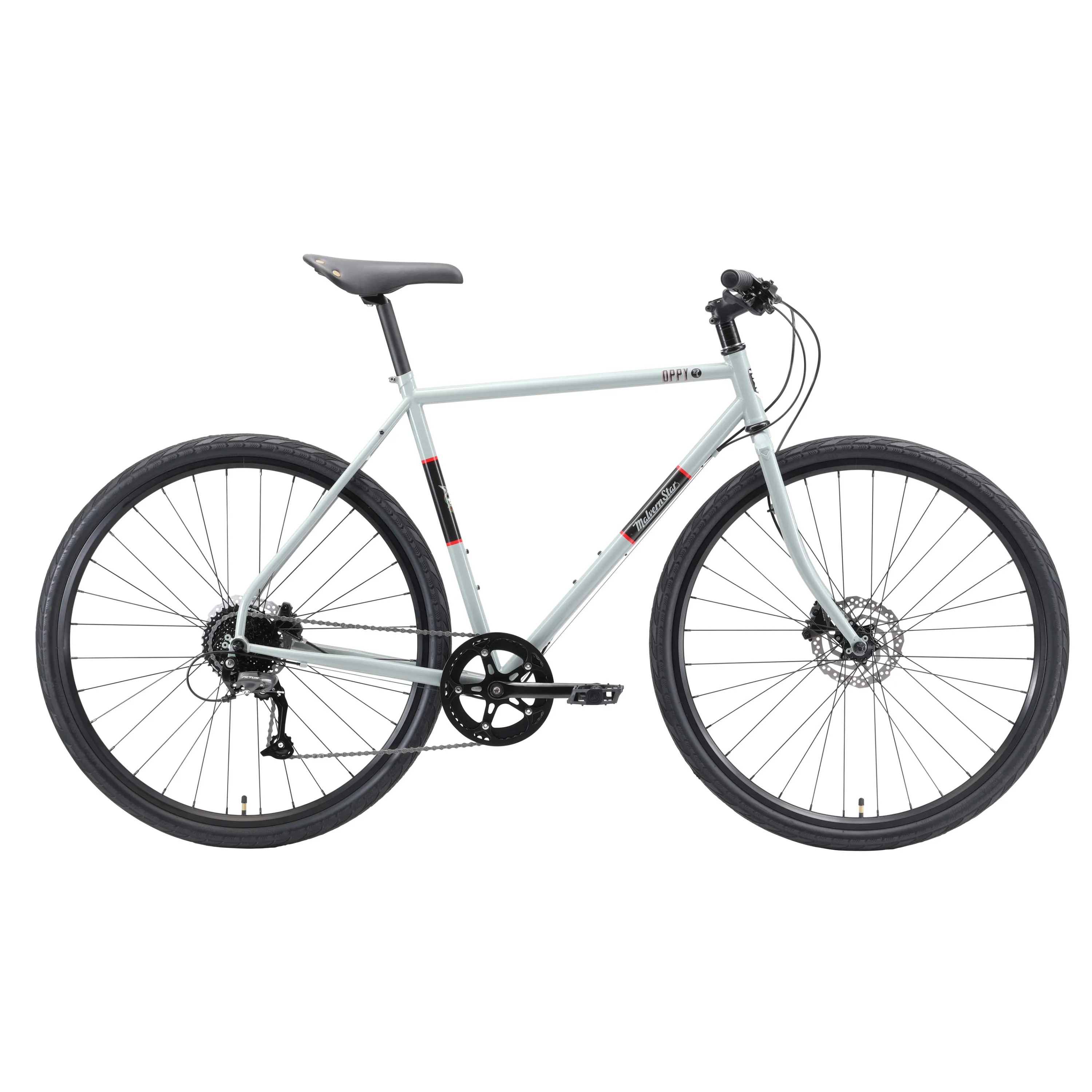 Malvern Star Oppy SF2 - Light Grey / Red
