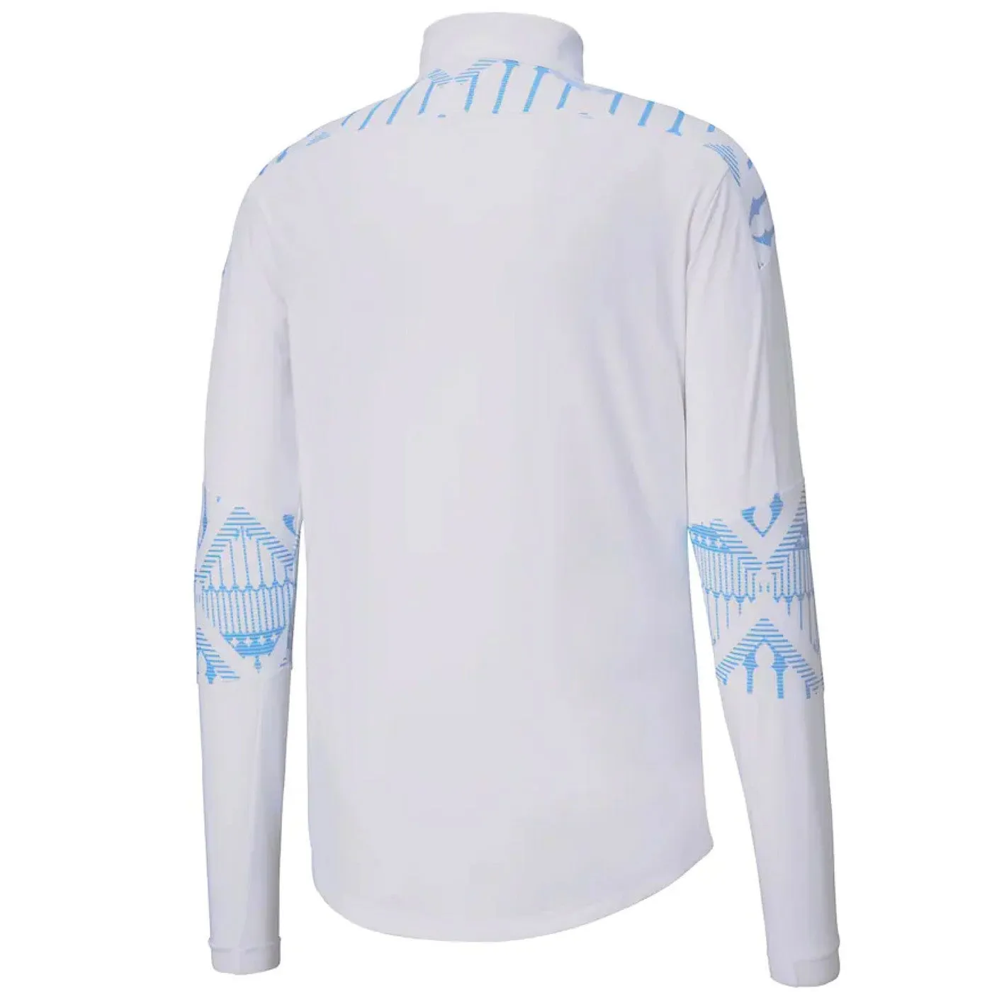 Manchester City white/grey pre-match technical tracksuit 2020/21 - Puma