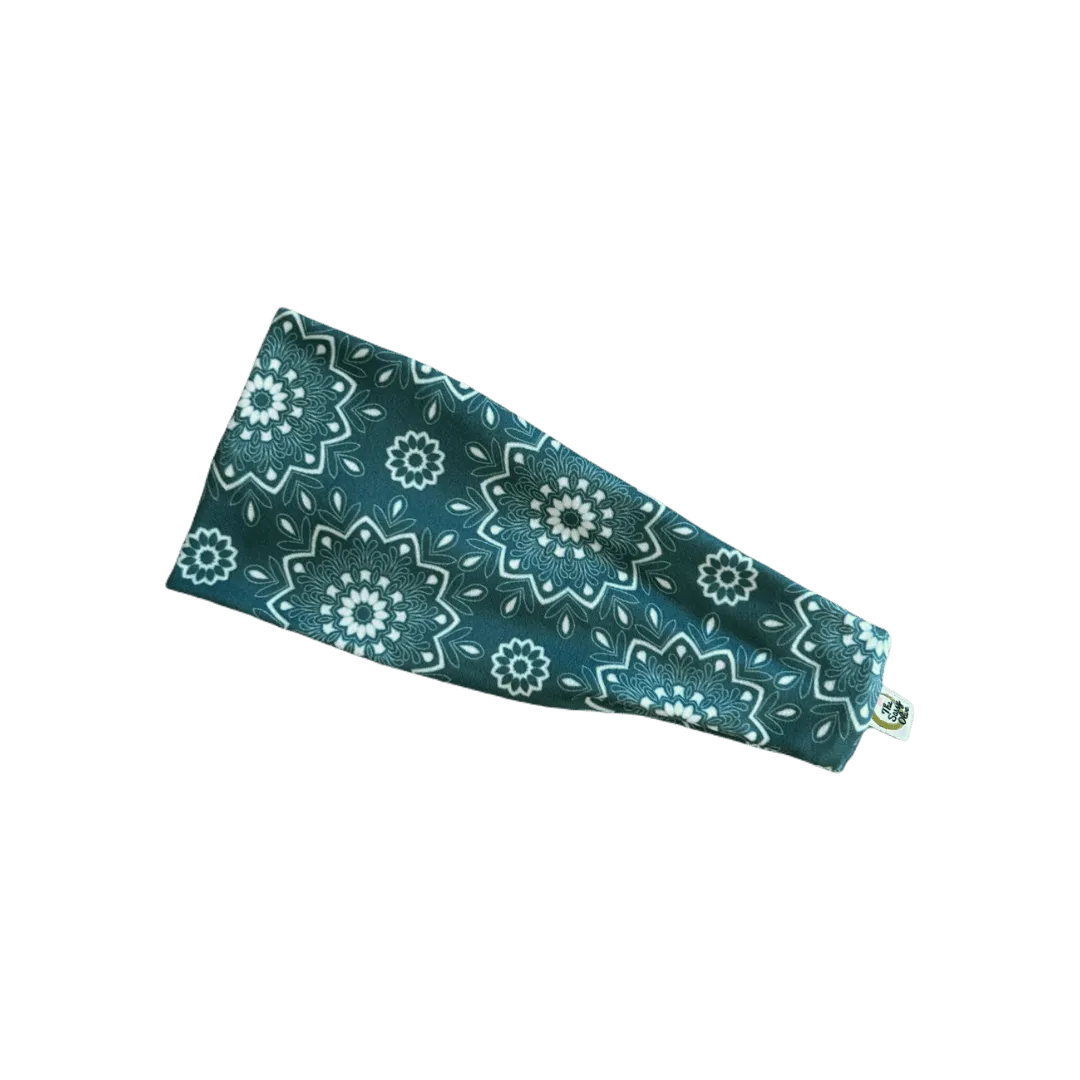 Mandala Jade Stretch Headband