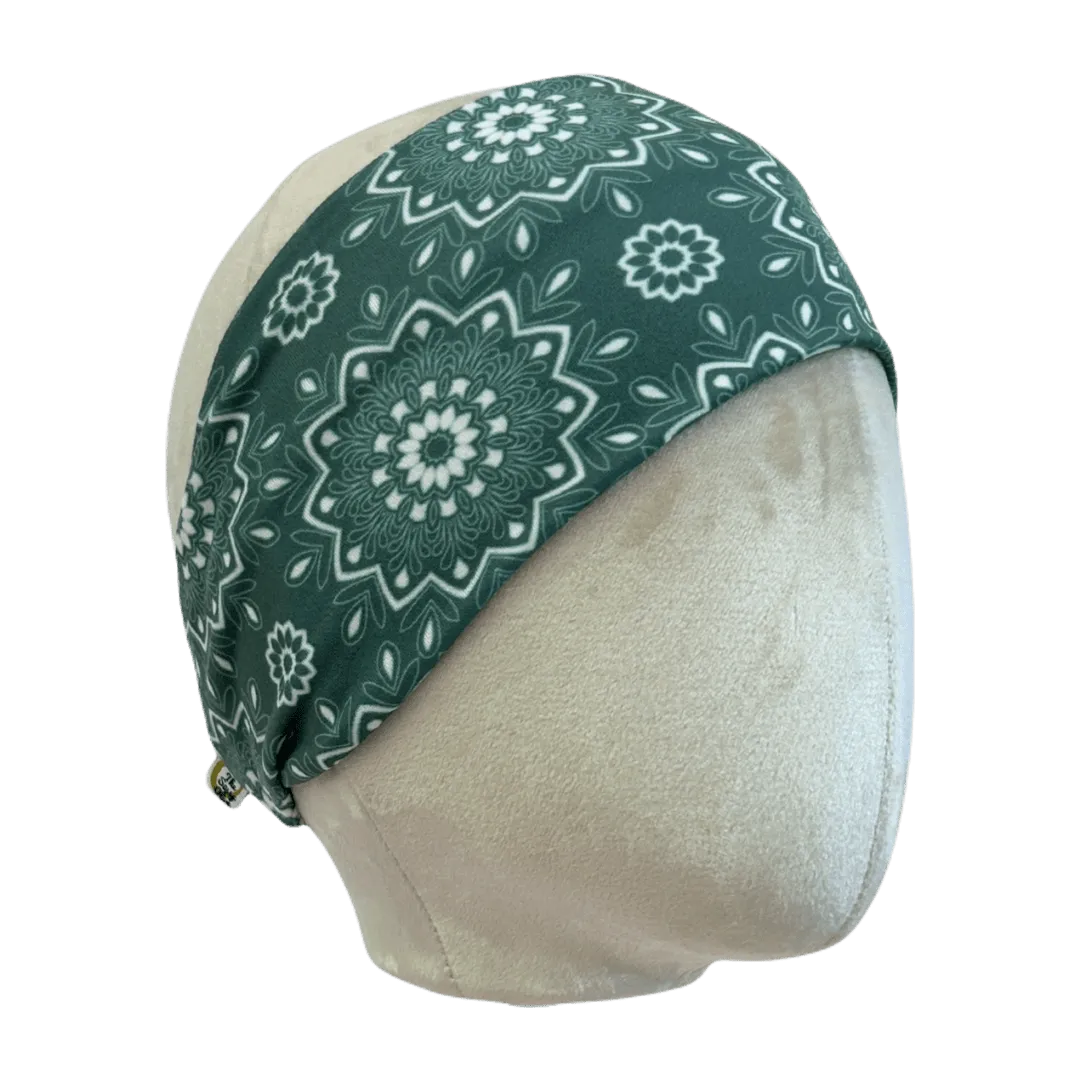Mandala Jade Stretch Headband
