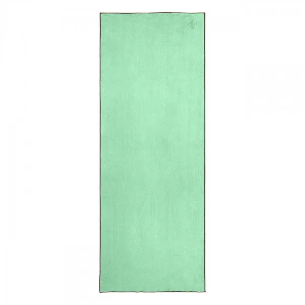 Manduka eQua Mat Towel - Green Ash