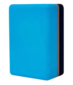 Manduka Recycled Foam Yoga Block (Limited Edition) - Dresden Blue